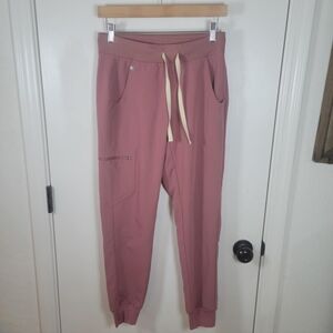 FIGS Pink Technical Collection Jogger Comfortable Scrubs Size XS